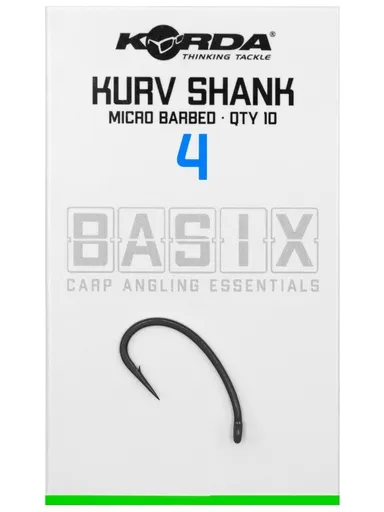 Korda háčiky basix kurv shank micro barbed - 4