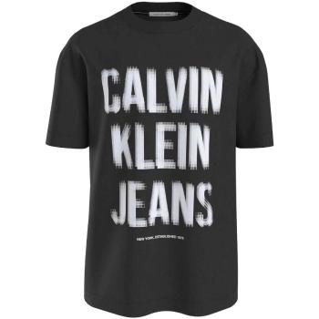 Calvin Klein Jeans  -  Tričká s krátkym rukávom Čierna