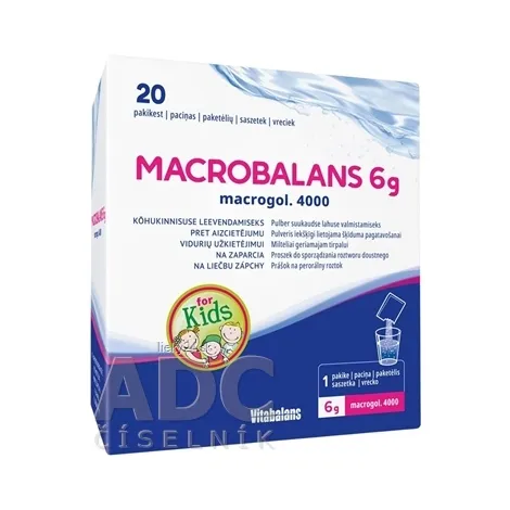 Vitabalans MACROBALANS 6 g macrogol. 4000