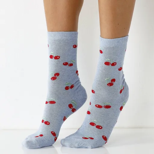 Súprava 3 párov ponožiek s potlačou