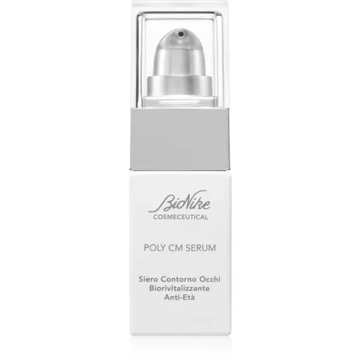 BioNike Cosmeceutical POLY CM SERUM omladzujúce očné sérum proti starnutiu a na spevnenie pleti 15 ml