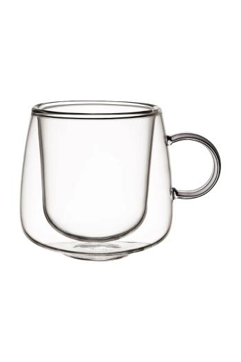 Sada šálok na espresso Villeroy & Boch Artesano Espresso 60 ml 2-pak priehľadná farba