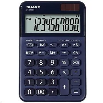 SHARP kalkulačka - ELM335BBL - čierna