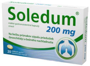 SOLEDUM 200mg mäkké gastrorezistentné 20 kapsúl