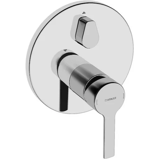 Hansa Ronda sprchová a vaňová batéria bez podomietkového telesa chróm 83843573