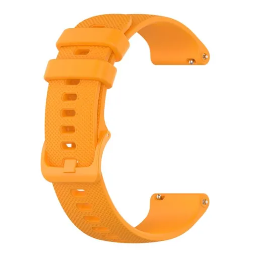 SILICONE Vymeniteľný remienok pre Garmin Forerunner 570 42mm oranžový