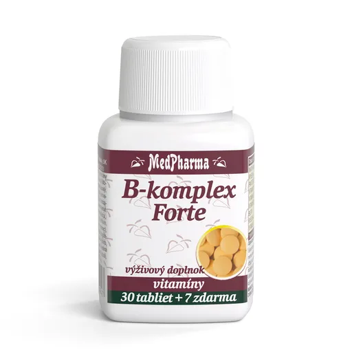 MedPharma B-komplex Forte tablety 30+7 zadarmo