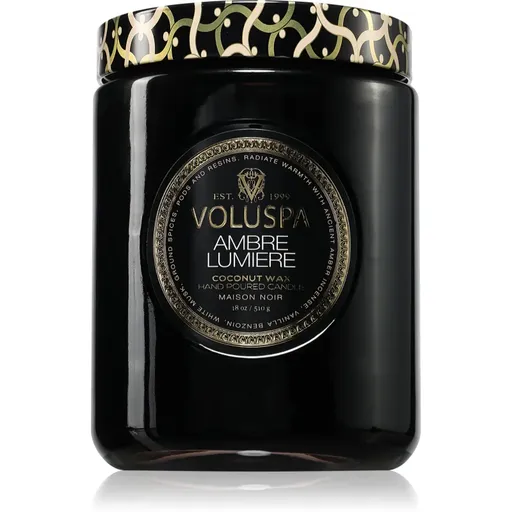 VOLUSPA Maison Noir Ambre Lumiere vonná sviečka 510 g