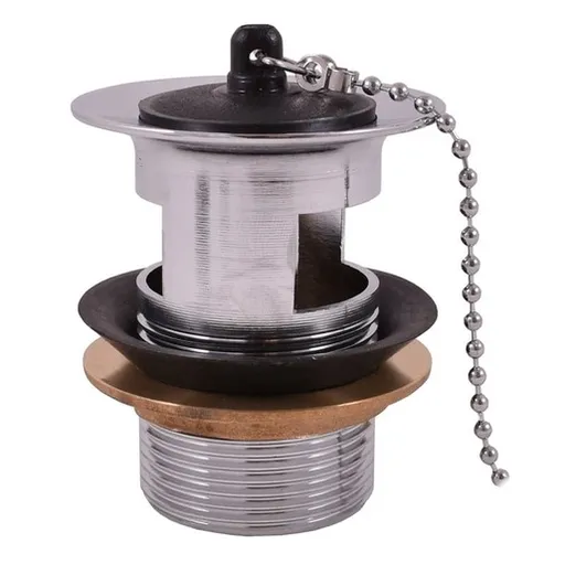 Výpust k umývadlu 5/4 RAV Slezák chróm mosadz MD0797