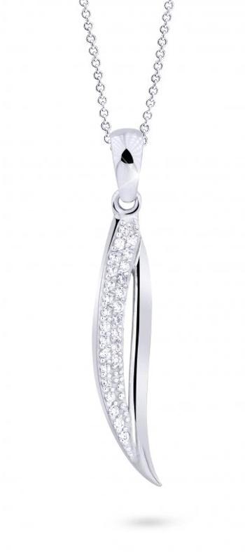 Cutie Diamonds Elegantný prívesok z bieleho zlata s diamantmi DZ8047-40-00-X-2