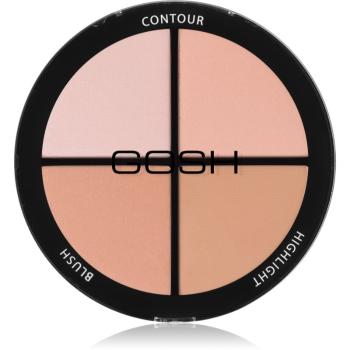 Gosh Contour'n Strobe kontúrovacia a rozjasňujúca paleta odtieň 001 Light 15 g