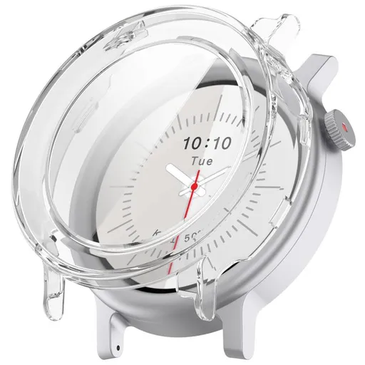 PC FULL COVER Plastový kryt so sklom pre CMF Watch 3 Pro priehľadný