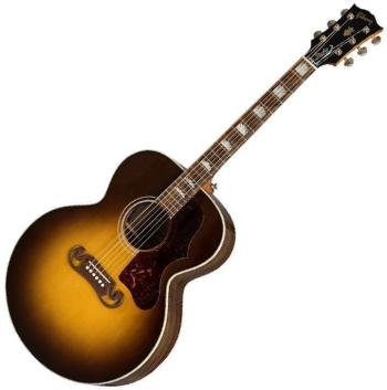 Gibson SJ-200 Studio WN Walnut Burst Elektroakustická gitara Jumbo