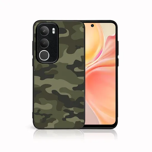 MY ART Ochranný kryt pre Vivo Y19s GREEN CAMO (235)