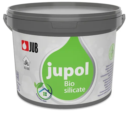 JUPOL BIO SILICATE - Antialergická vnútorná farba na steny biela 5 L