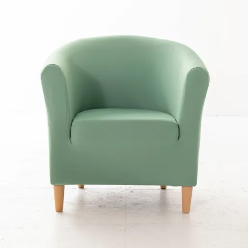 Jednofarebný extra pružný poťah na kreslo cabriolet