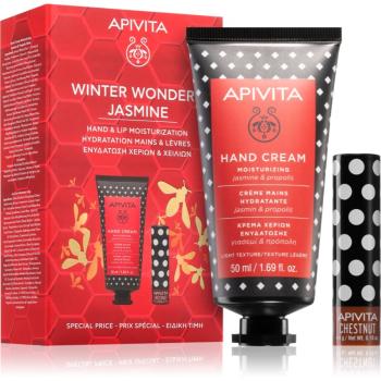 Apivita Hand Care Winter Wonders Jasmine vianočná darčeková sada