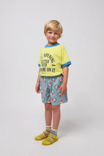Detské bavlnené šortky Bobo Choses Morning Egg 125AC063