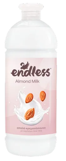 ENDLESS - Krémové mydlo almond milk, 1 L