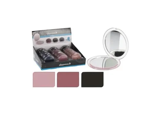 MAKRO - Zrkadlo kozmetické obojstranné rôzne farby, 7cm