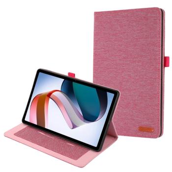 FABRIC Zaklápací obal pre Xiaomi Redmi Pad SE ružový