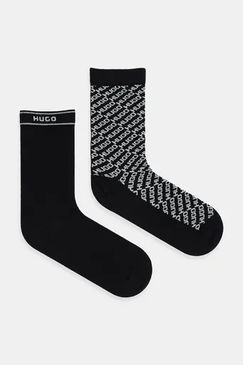 Ponožky HUGO 2-pak 2P RS SLANTMONO CC W