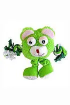 Hračka pes Trio Monster Friend zelený plyš 21cm