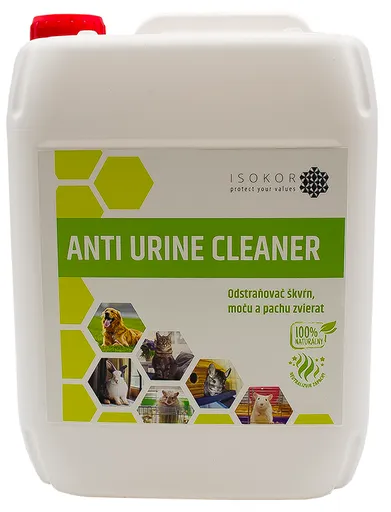 ISOKOR ANTI URINE - Prírodný prípravok na odstránenie pachov 5 L