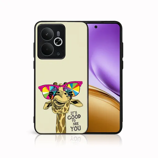 MY ART Ochranný kryt pre Realme 14T 5G GIRAFFE (180)