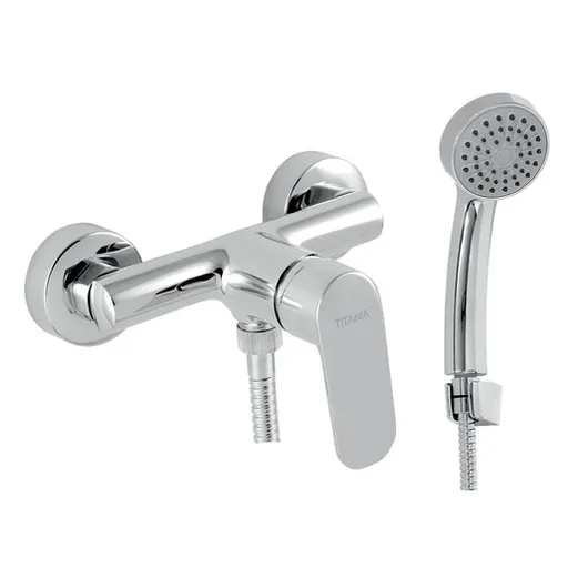 Sprchová batéria Novaservis Titani Cosmos Eco so sprchovacím setom 150 mm chróm 90261,0E