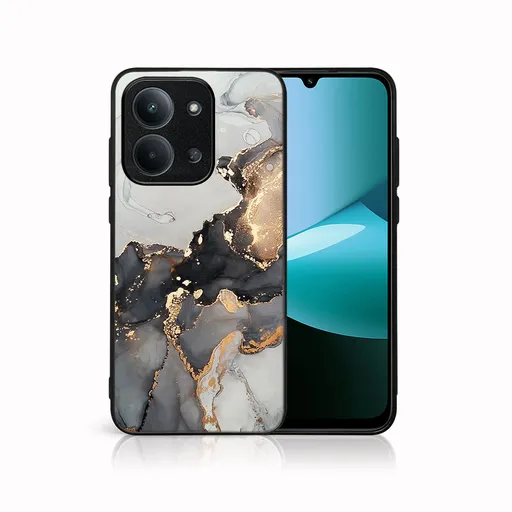 MY ART Ochranný kryt pre Xiaomi Redmi 15C / Redmi 15C 5G GREY MARBLE (140)