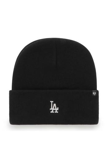 Čiapka 47 brand Mlb Los Angeles Dodgers čierna farba,