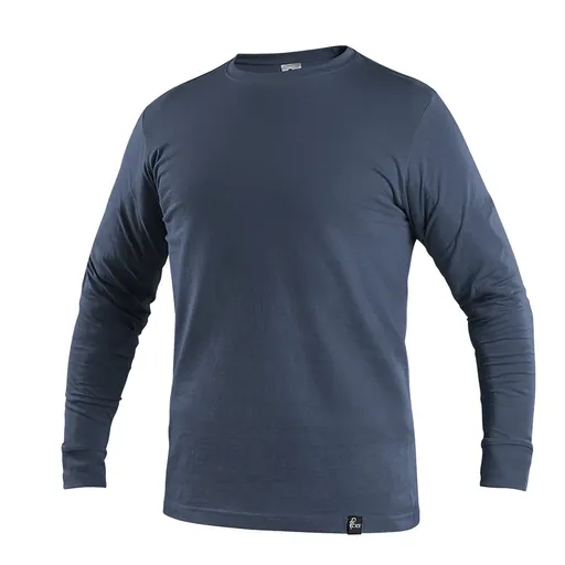 Canis (CXS) Pánske tričko s dlhým rukávom PETR - Tmavomodrá | 4XL