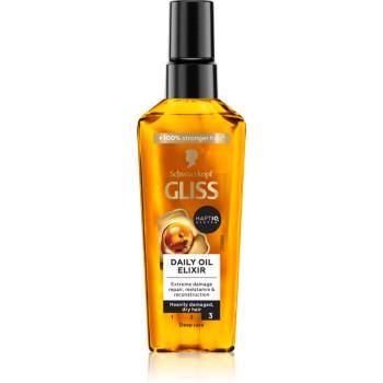 Schwarzkopf Gliss Ultimate Repair vyživujúce sérum pre suché a poškodené vlasy 75 ml