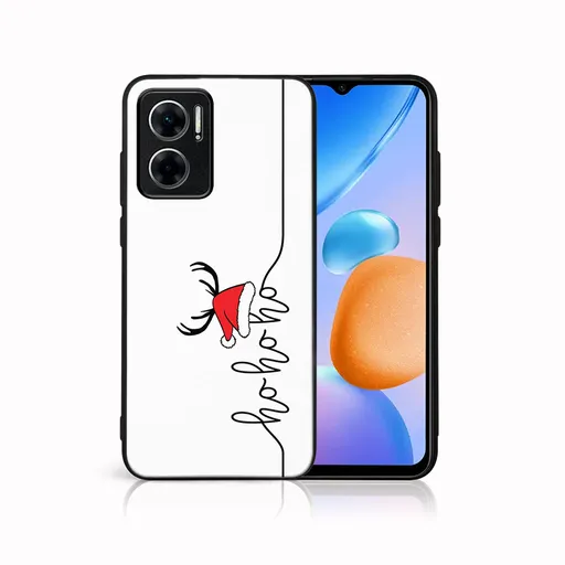 MY ART Kryt s vianočným dizajnom Xiaomi Redmi 10 5G HOHOHO (073)