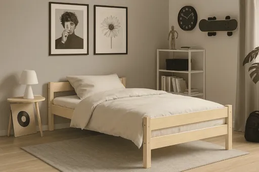 Elvisia Detská posteľ ALEX | borovica 90 x 200 cm