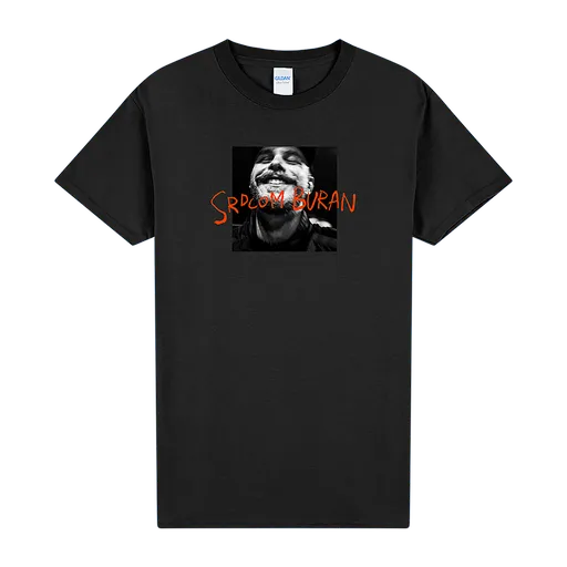 Alan Murin tričko Srdcom buran foto Čierna 3XL