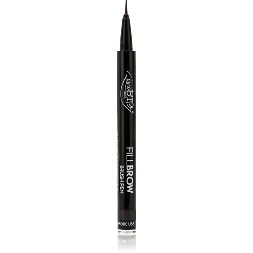 puroBIO Cosmetics Fillbrow fix na obočie odtieň 04 Soft Black 0.7 ml