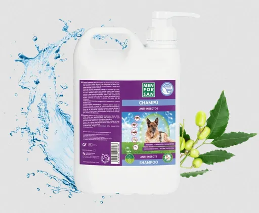 MEN FOR SAN šampón proti hmyzu pre psy 5000 ml