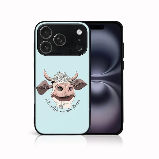 MY ART Ochranný kryt pre Apple iPhone 17 Pro HAPPY COW (181)
