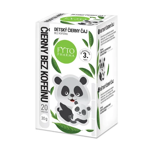 FYTO DETSKÝ ČIERNY čaj bez kofeínu, 20x1,5g