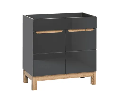 ArtCom Skrinka pod umývadlo BALI Grafit 820 | 60 cm