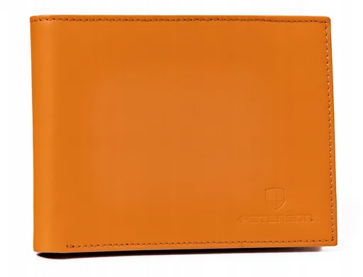 Minimalistická peňaženka vyrobená z prírodnej kože- Peterson