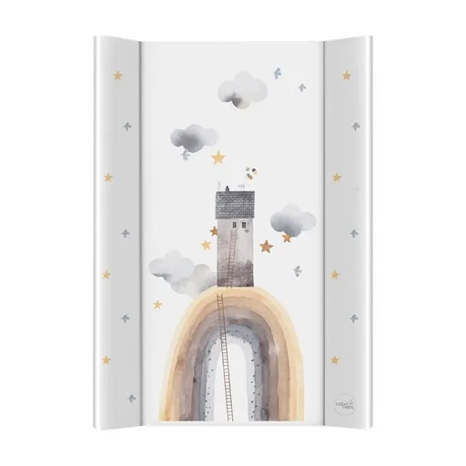 CEBA BABY Podložka prebaľovacia 2-hranná mäkká (50x70) Basic Rainbow Home