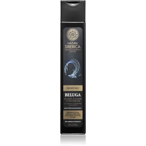 Natura Siberica For Men Only šampón proti rednutiu a vypadávaniu vlasov pre mužov 250 ml