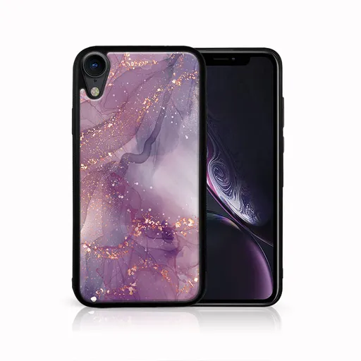 MY ART Ochranný obal Apple iPhone XR PURPLE (148)