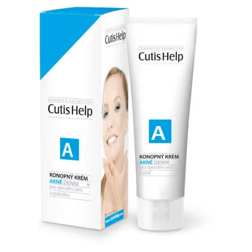 CUTISHELP Akné Konopný krém denný 30 ml