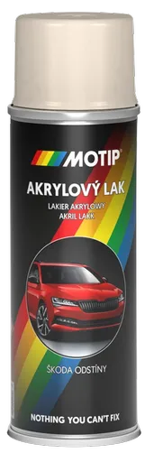 AUTOSPREJ ŠKODA - Farba na auto v spreji AC1046 - biela snehová 0,2 L