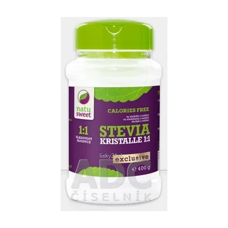 NATUSWEET STEVIA KRISTALLE 1:1
