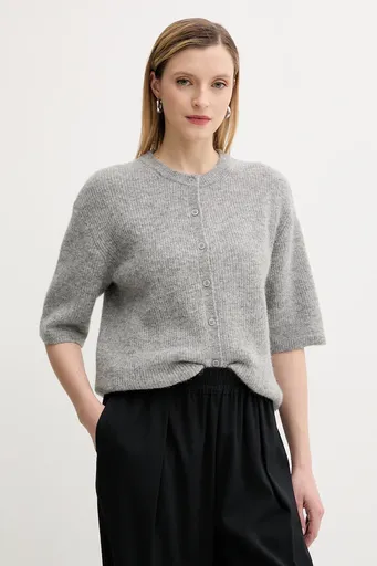 Vlnený kardigán Samsoe Samsoe SAANOURA